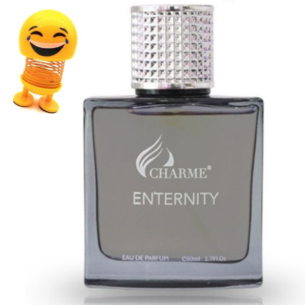 Nước hoa Nam Charme Enternity 60ml - Tặng Kèm Thú Nhún Mặt Cười Siêu Dễ Thương