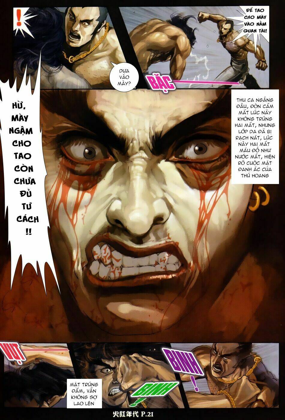 hỏa hồng niên đại hắc cốt đường chapter 48 19