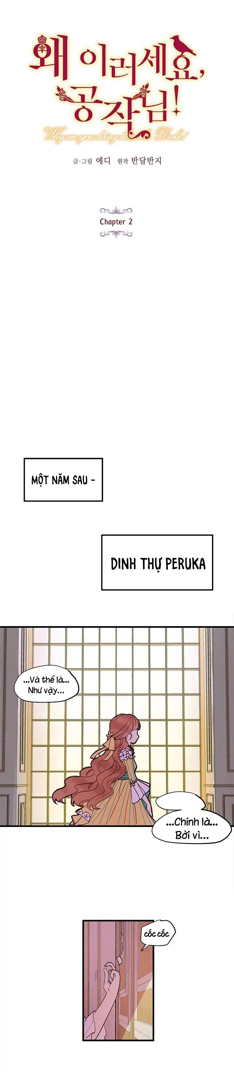 tại sao ngài làm điều này, công tước chapter 2 9