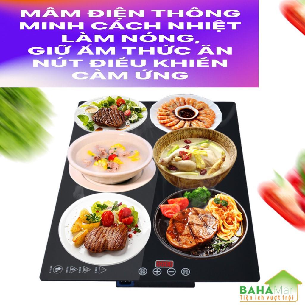 MÂM ĐIỆN THÔNG MINH CÁCH NHIỆT LÀM NÓNG, GIỮ ẤM THỨC ĂN NÚT CẢM ỨNG" Đáp ứng được việc giữ ấm, ủ ấm bữa ăn