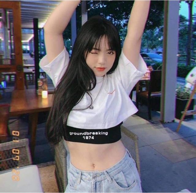 Áo croptop 1974 nữ sexi, Chất liệu cotton mềm mịn, loại ngắn kết hợp 2 trong 1, họa tiết bắt mắt thời trang, form free size, màu sắc đơn giản, hàng đẹp