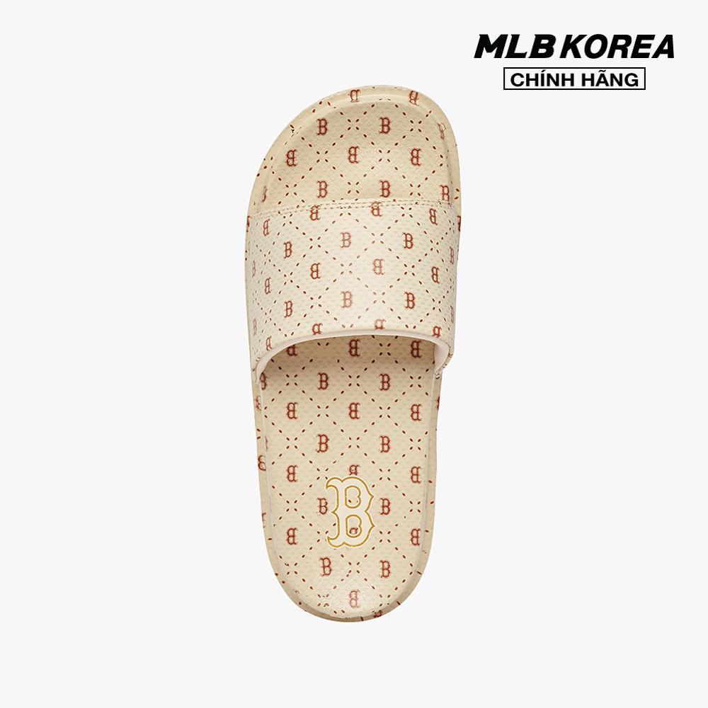 Hình ảnh MLB - Dép quai ngang unisex Chunky Mound Diamond Monogram 3ALPCDM33-43CRS