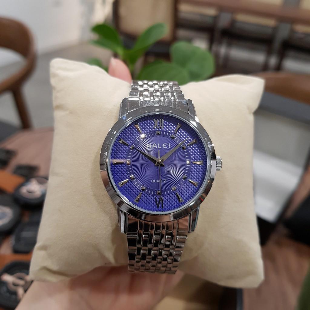 Đồng hồ nam Halei dây thép bạc cao cấp chính hãng Tony Watch 68