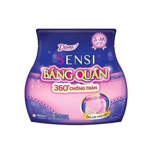 Băng đêm dạng quần Diana Size M-L 2 chiếc/gói