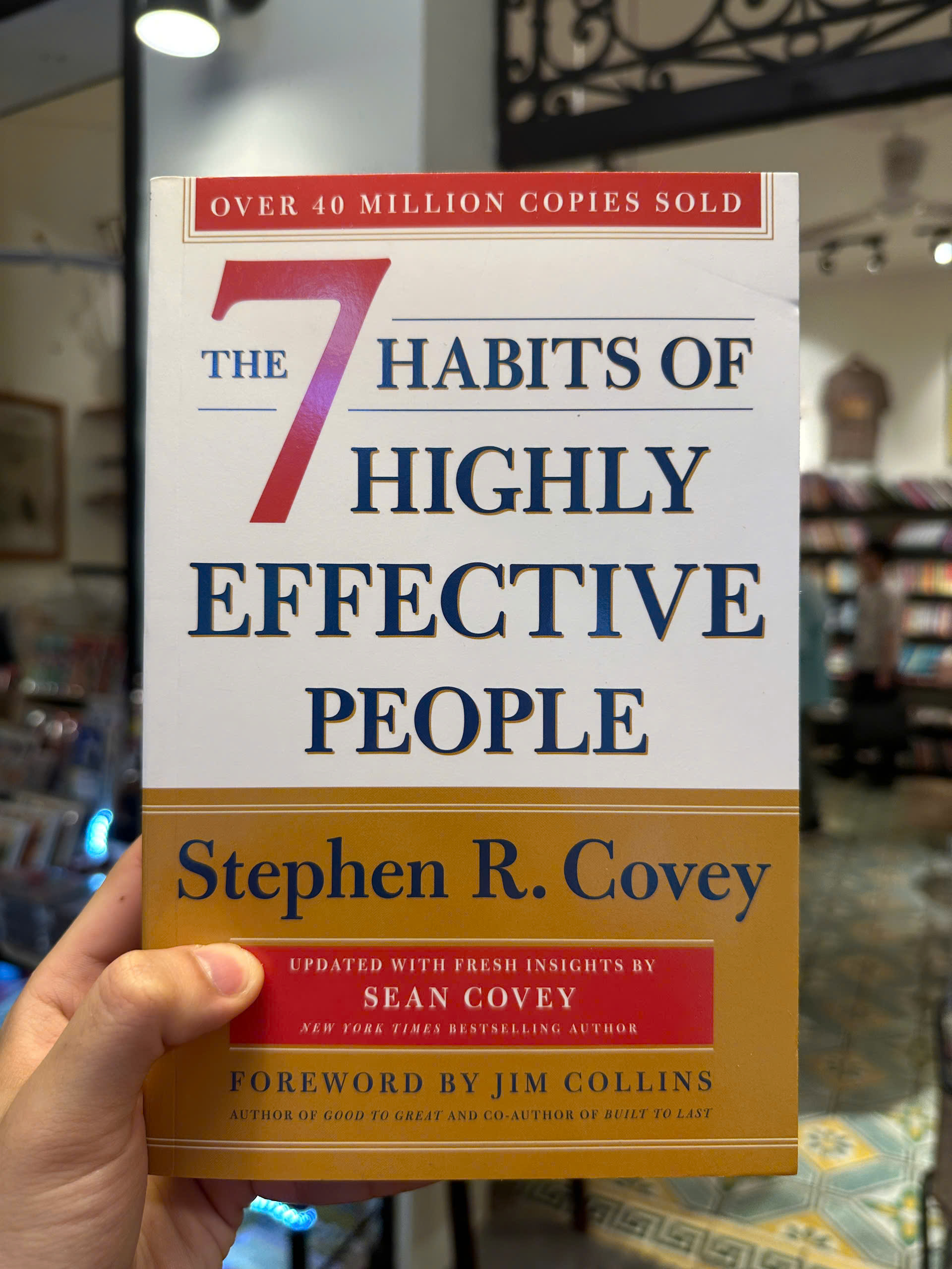 Sách - The 7 Habits Of Highly Effective People by Stephen R. Covey | Self Help/ Business / Ngoại văn