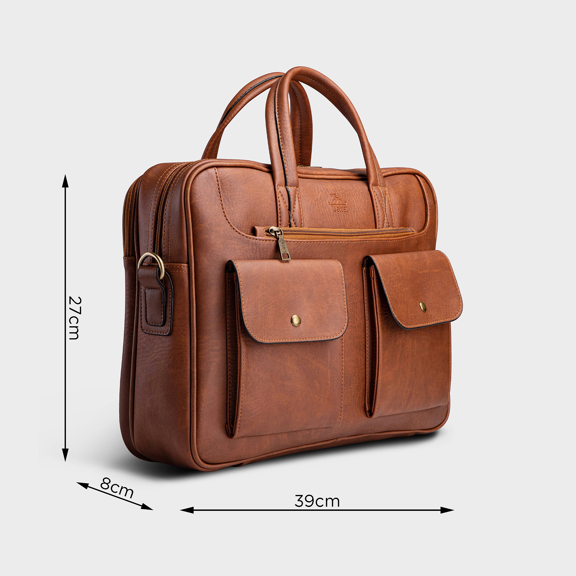 Cặp Công Sở Lata ( Thời trang nam basic - Cặp da CA25 )