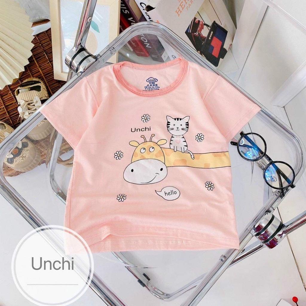 áo ngắn tay unchi thun lạnh