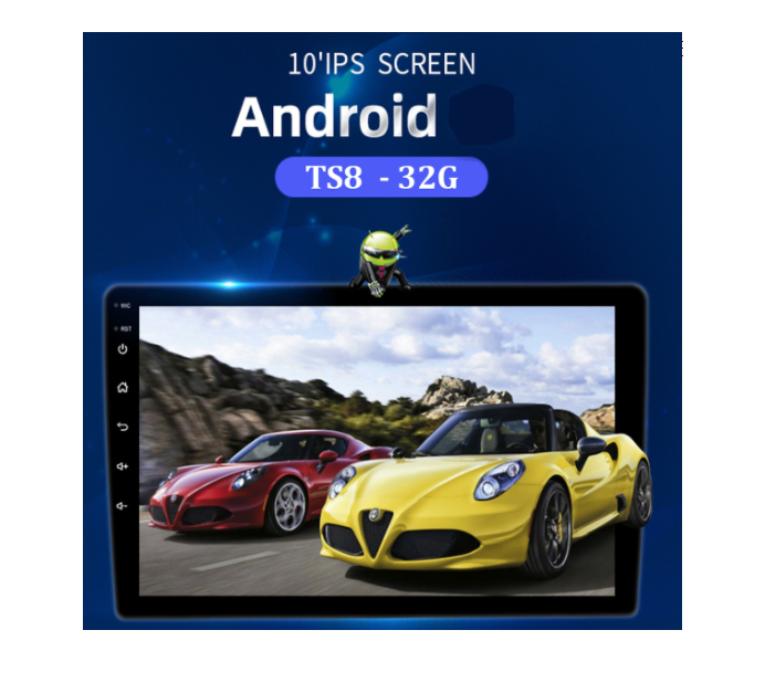 Màn hình DVD Android ô tô cao cấp OLED -  kết nối Wifi, 4G độ phân giải 1280*720, kính cường lực 2.5D chống chói lóa, dvd cho oto, dầu dvd androi