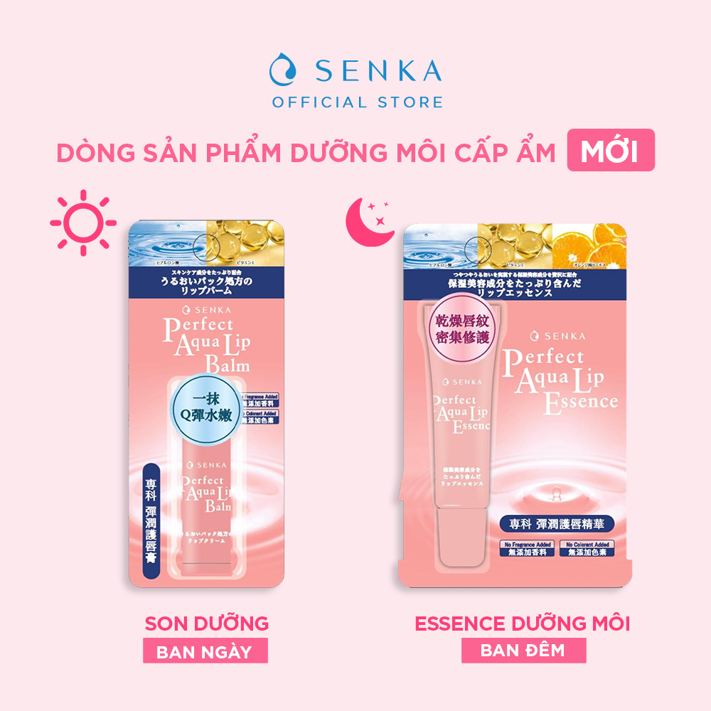 Son dưỡng môi cao cấp Senka Perfect Aqua Lip Balm