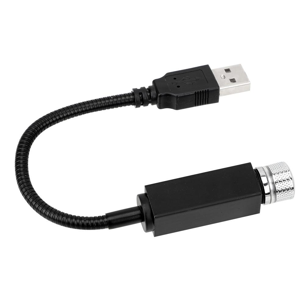 Đèn LED tạo hiệu ứng bầu trời đầy sao nhiều hiệu ứng có thể điều chỉnh giao diện USB trang trí xe hơi