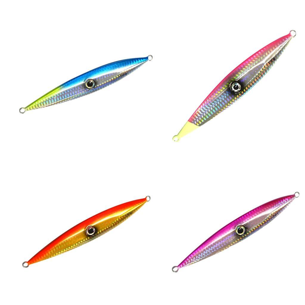 150g 16.3cm Metal Fishing Lure Vertical Jigging Bait Hard Heavy Weight Bait Crankbait for Casting