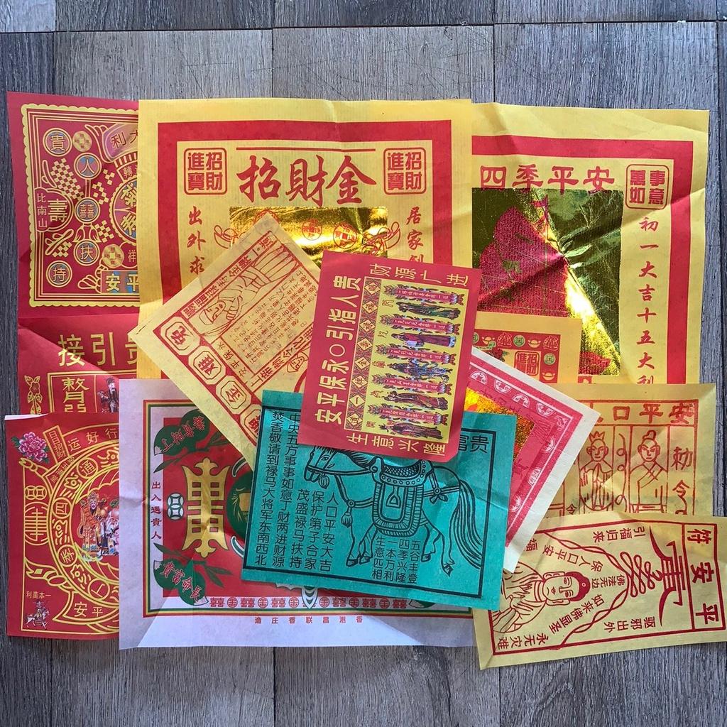 Giấy cúng ngoài trời mùng 9 Ngọc Hoàng