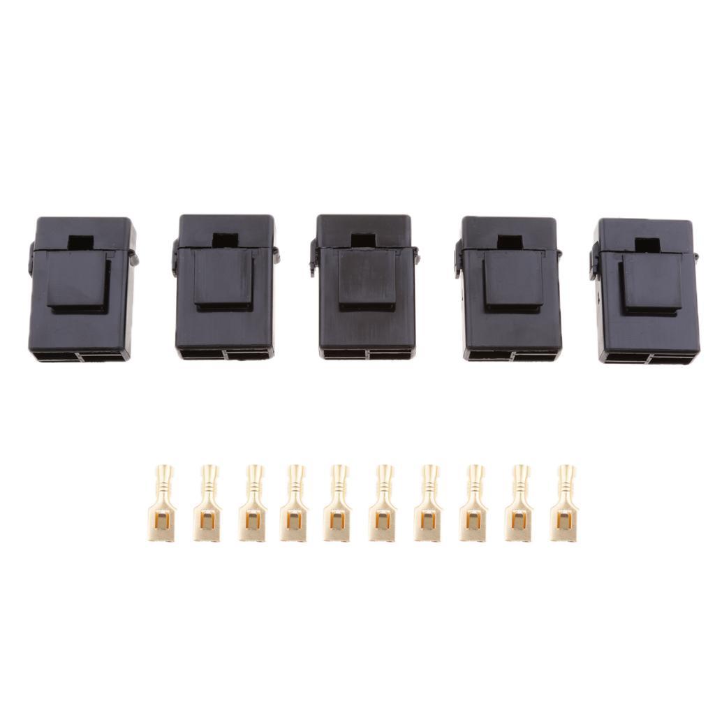10 X ATC Blade Fuse Holder Block with Terminals Kit