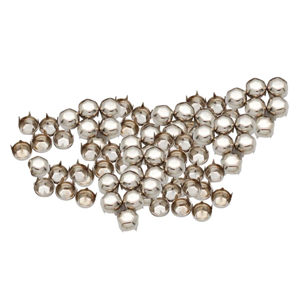 100x Football Claw Rivets Punk  Rivets for Clothes Belt Leather Crafts