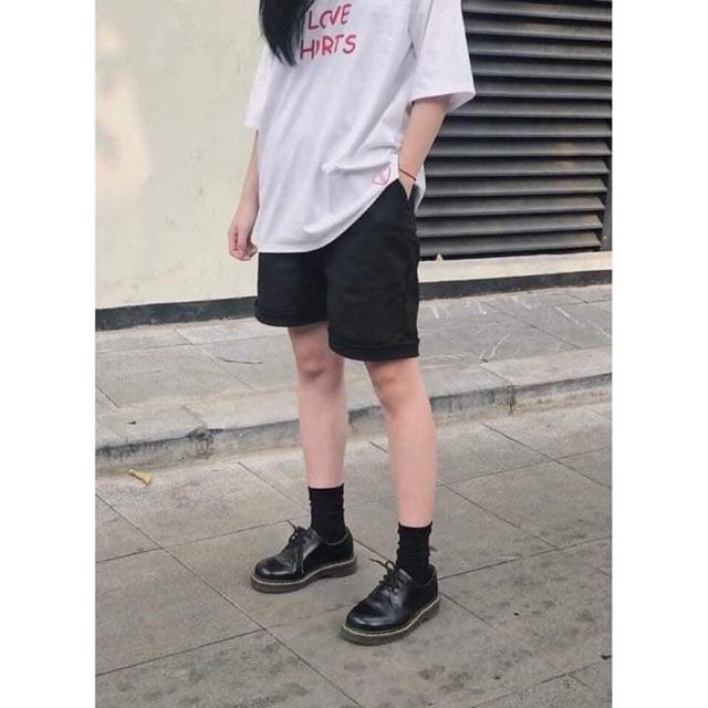 Quần lửng kaki / Short kaki basic chất kaki mềm 3 size M L Xl