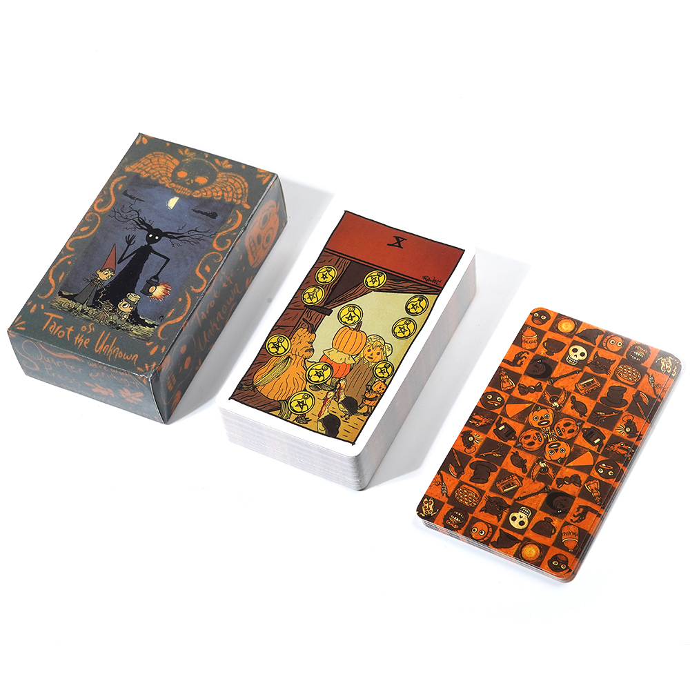 Bộ Bài Tarot Of the Unknown 78 Lá Bài Đá Thanh Tẩy
