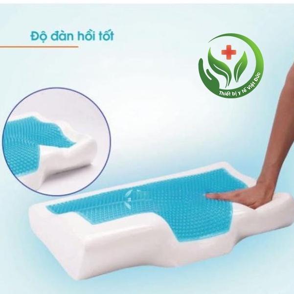 Gối Ngủ Cao Su Non Điều Hoà Cao Cấp Cho Người Đau Cổ Vai Gáy, Thoái Hoá Đốt Sống Cổ