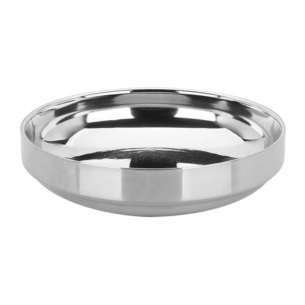 Stainless Steel Double Wall Side Sauce Dishes/ Condiment Dishes/ Dipping Spice Dishes/ Snack Serving Dishes