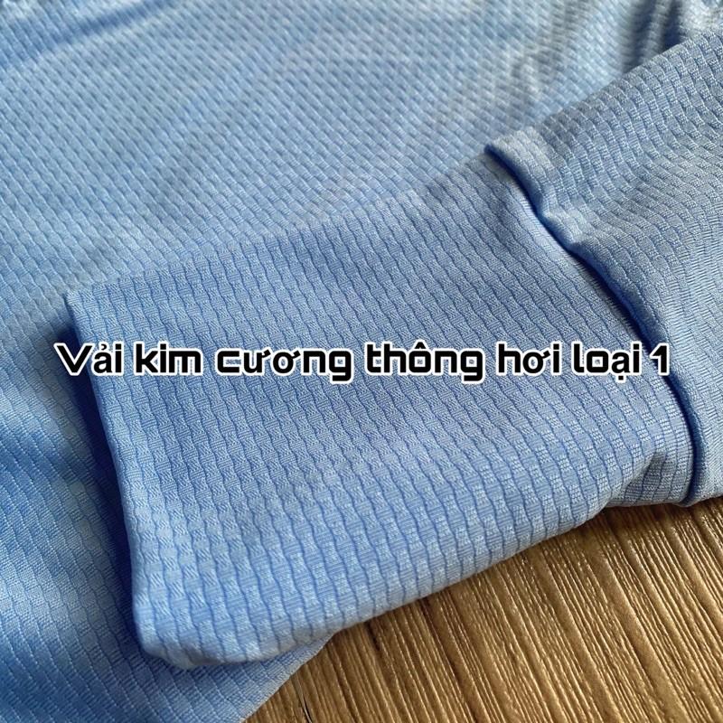Áo chống nắng toàn thân cho bé vải thông hơi thoáng mát chống nắng chống tia UV