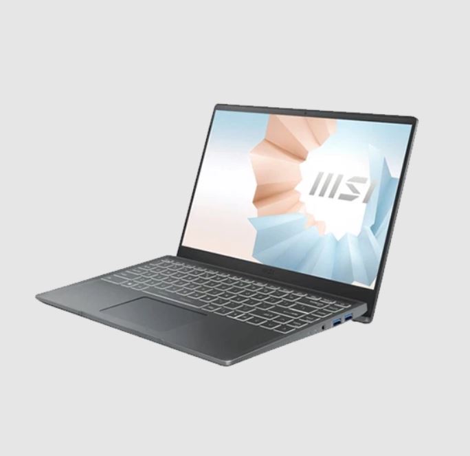 Laptop MSI Modern 14 B11MOU-1033VN ( i7-1195G7 Gen 11th | 8GB DDR4 | SSD 512GB PCIe | VGA Onboard | 14.1 FHD IPS | Win11| Gray) - Hàng Chính Hãng