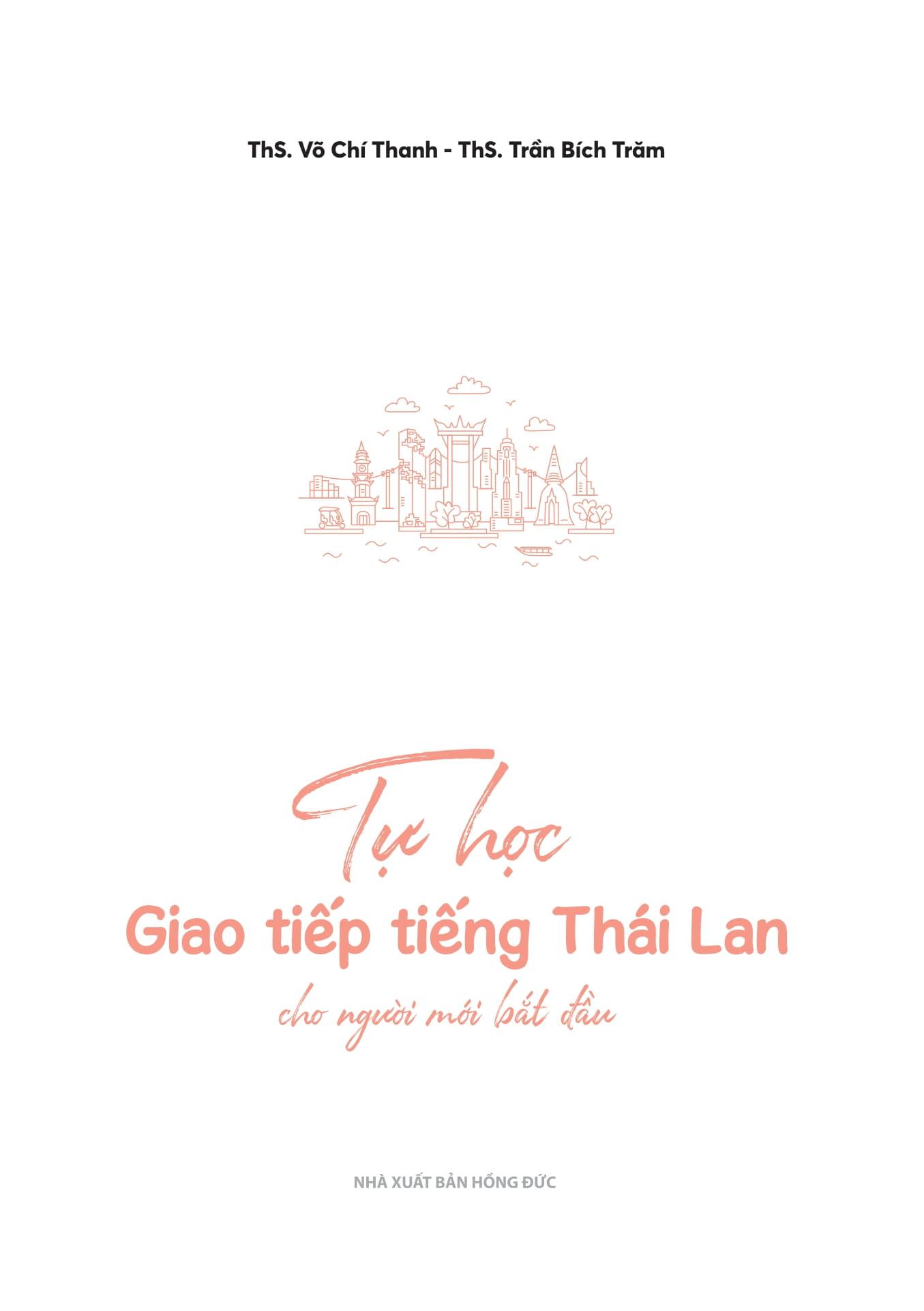 Sách - Tự Học Giao Tiếp Tiếng Thái Cho Người Mới Bắt Đầu