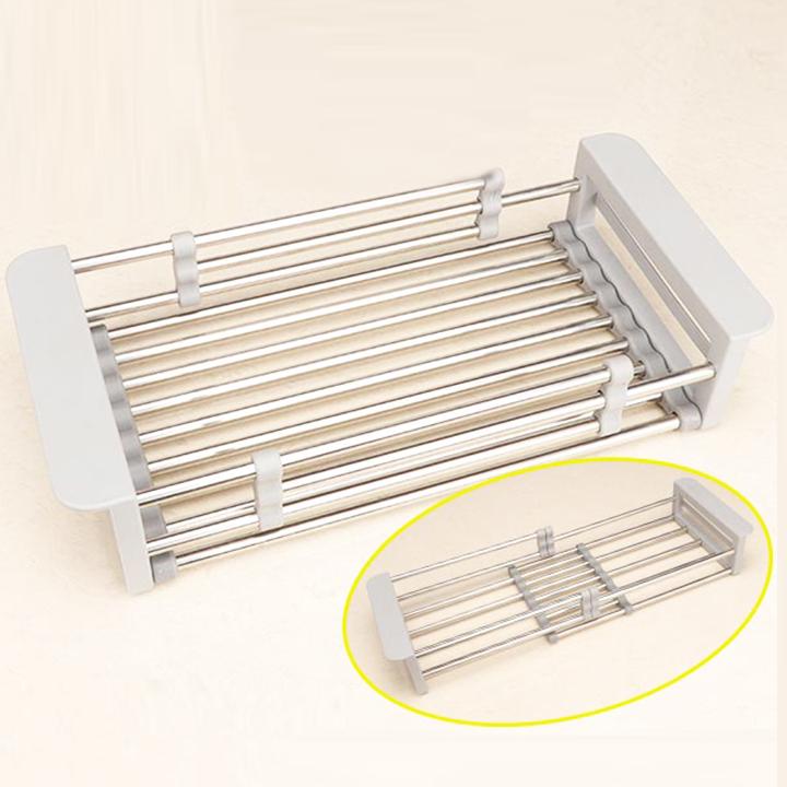 Khay Inox Kê Bồn Rửa Chén Co Giãn - Loại Tốt