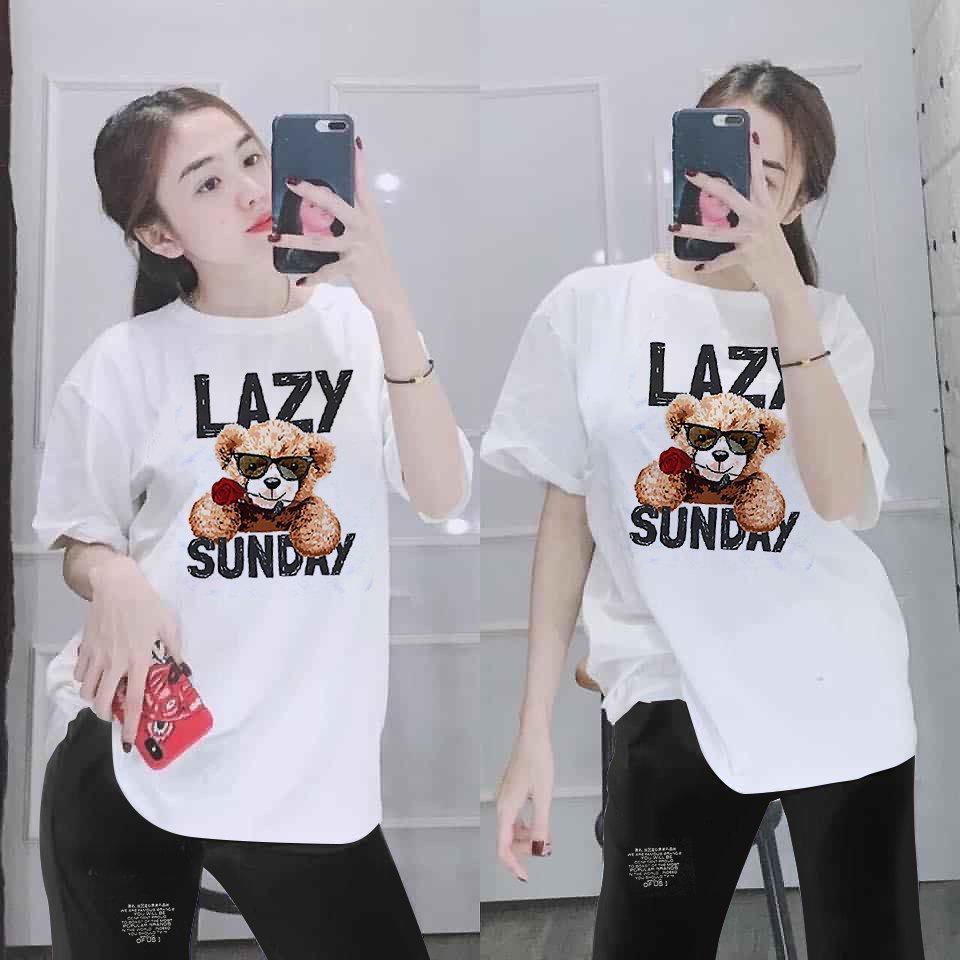 Đồ bộ mặc nhà nữ quần lửng bigsize mùa hè thun cotton thể thao đẹp dễ thương cute, mặc ngủ đi chơi DBN08