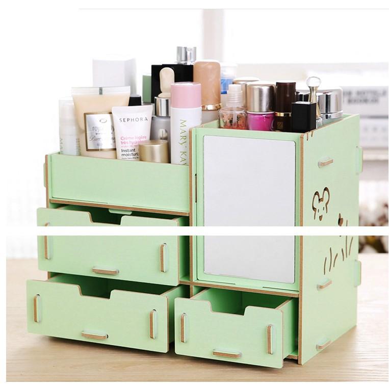 Kệ dựng my phẩm 3 ngăn có gương