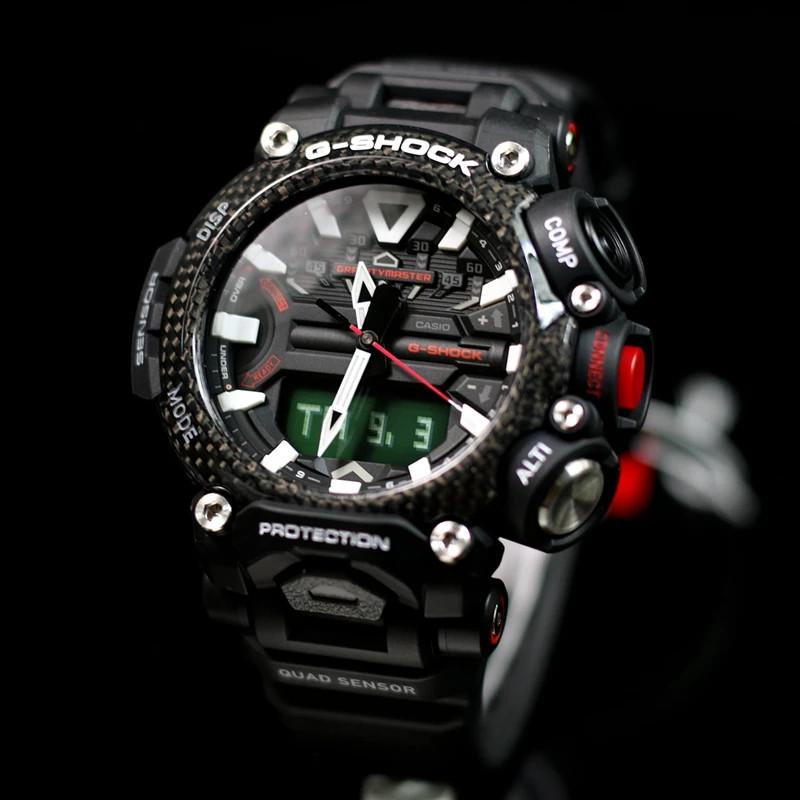 Đồng Hồ Nam Dây Nhựa Casio G-Shock GR-B200-1ADR Chính Hãng - Bluetooth - 4 Cảm Biến - Lõi Carbon- GR-B200-1A Gravity Master