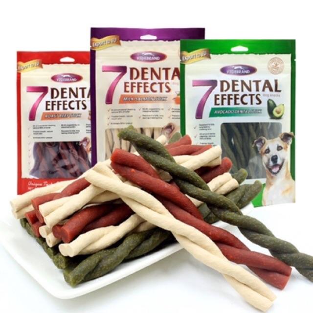 Xương thưởng 7 Dental 160g Bổ sung canxi vitamin. Giúp sạch răng thơm miệng cho thú cưng