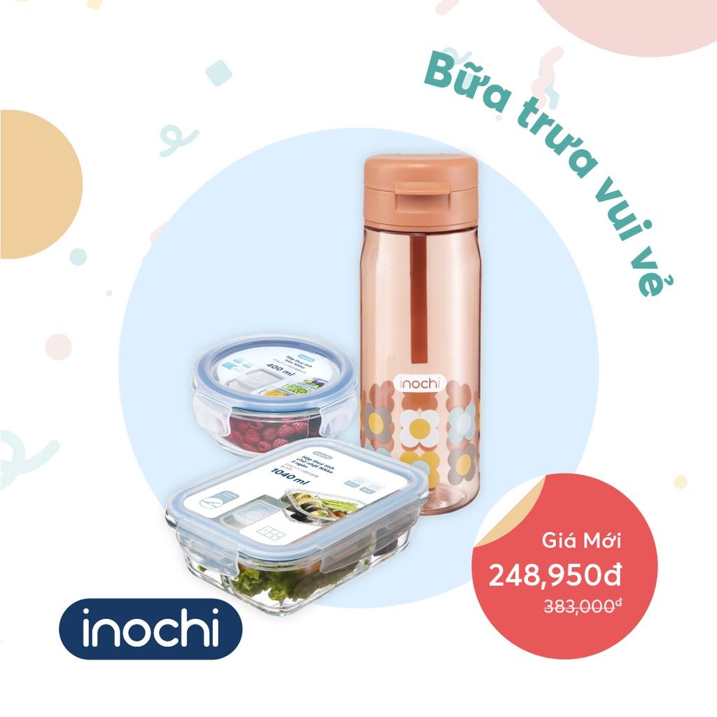 Hộp thủy tinh đựng thực phẩm chính hãng INOCHI - Tiêu chuẩn nhật bản.