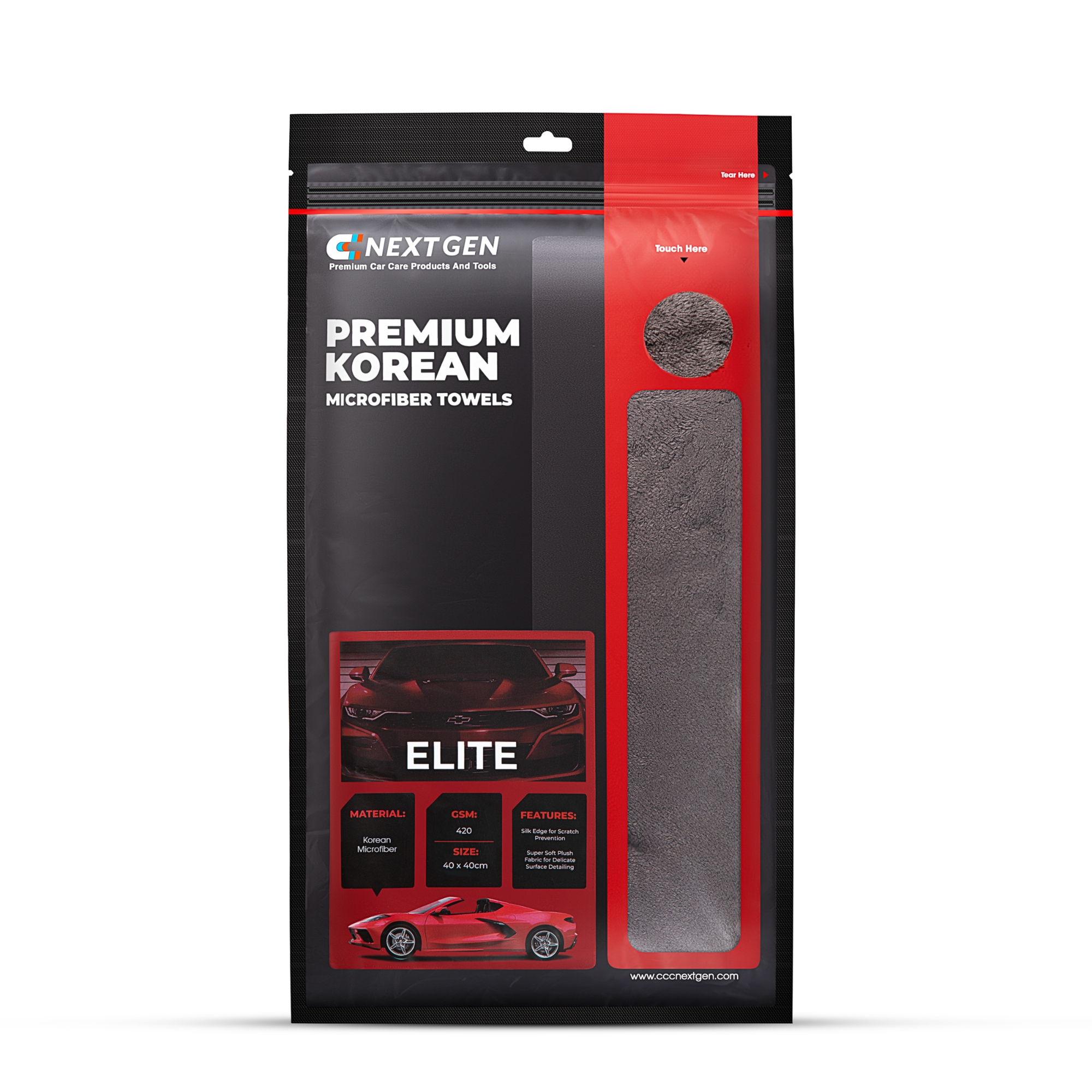 CCC NEXT GEN ELITE - Khăn Lau Xe Sợi Microfiber