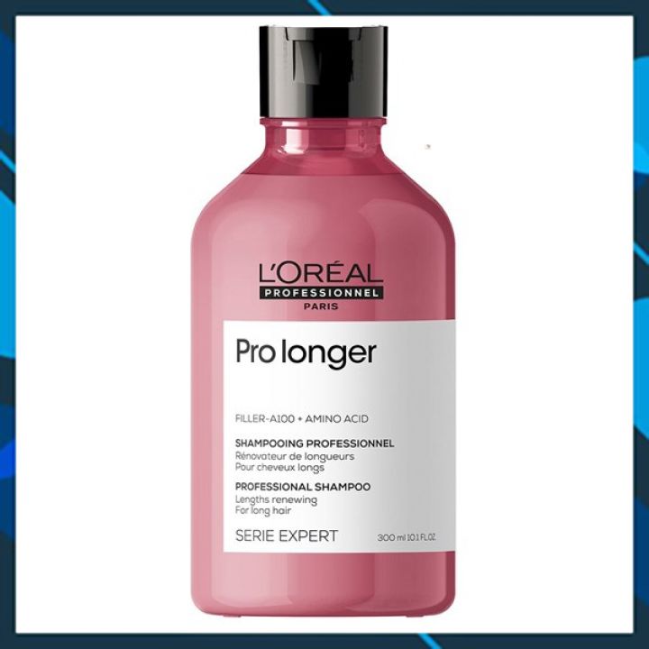 DẦU GỘI L'OREAL SERIE EXPERT PRO LONGER PROFESSIONAL SHAMPOO LÀM DÀI GIẢM ĐỨT GÃY TÓC 300ML NEW