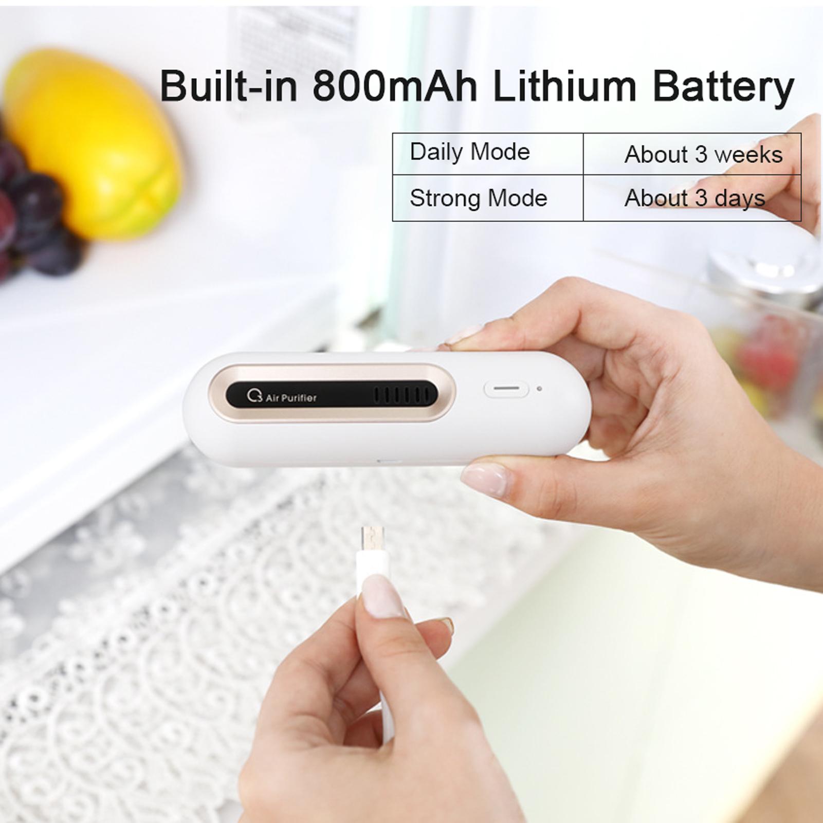 M9 Fridge Deodorizer USB Mini Fridgerator Deodorizer Odor Eliminator Ozone Generator Reusable