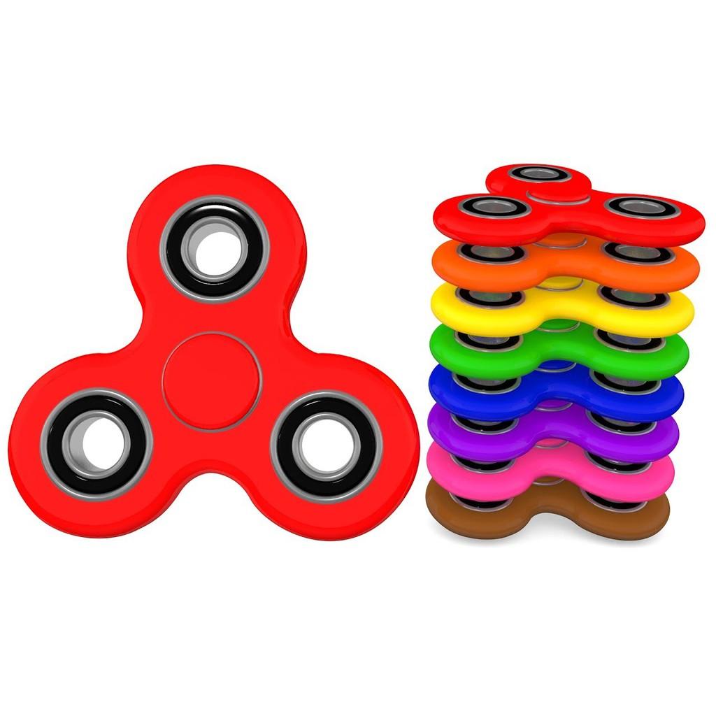 Hand Spinner – Fidget Spinner 6 cánh nhựa ABS đủ mầu .