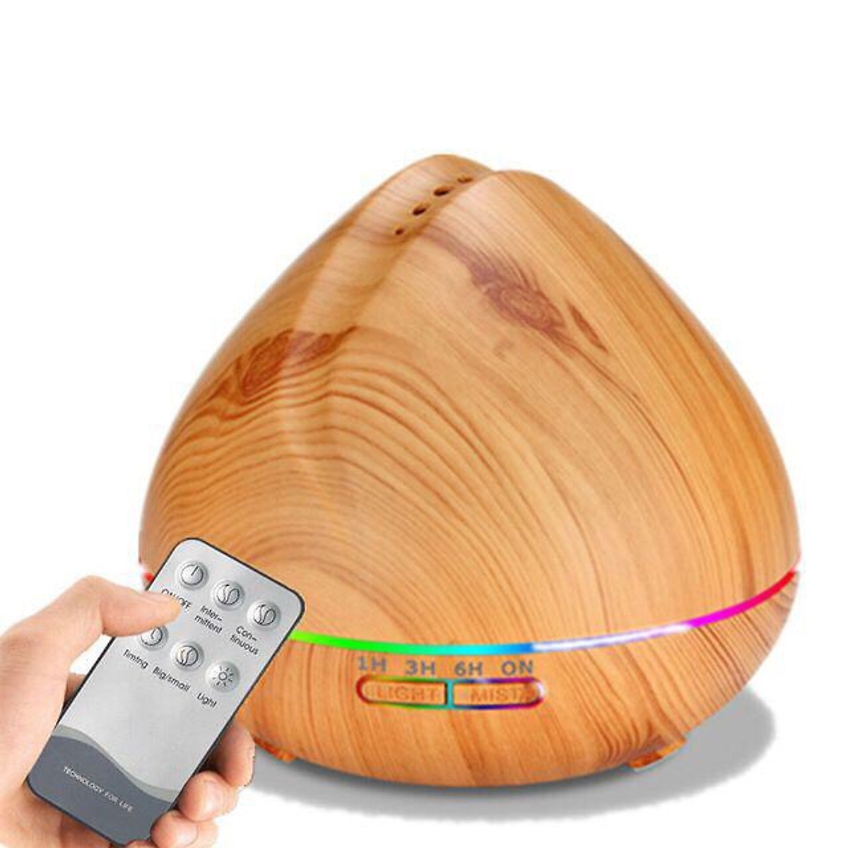 Máy khuếch tán tinh dầu núi có remote điều khiển từ xa