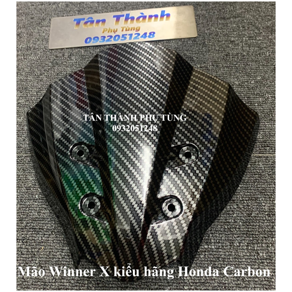 Mão dành cho Winner X kiểu Carbon