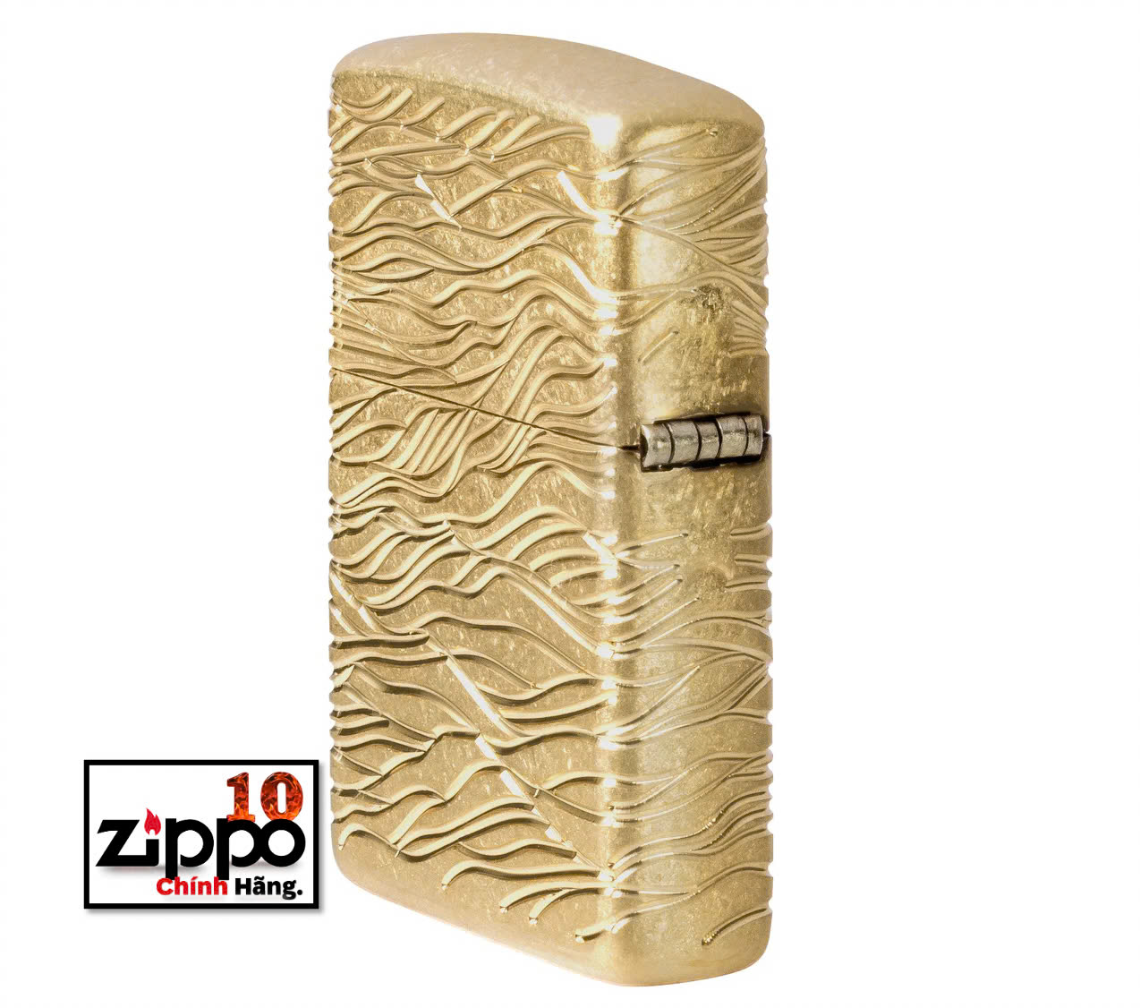 Bật lửa Zippo 46273 Luxury Waves Design - Chính hãng 100%