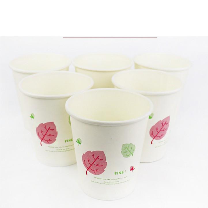 Cốc giấy có họa tiết, ly giấy dùng 1 lần tiện lợi an toàn sức khỏe thân thiện môi trường