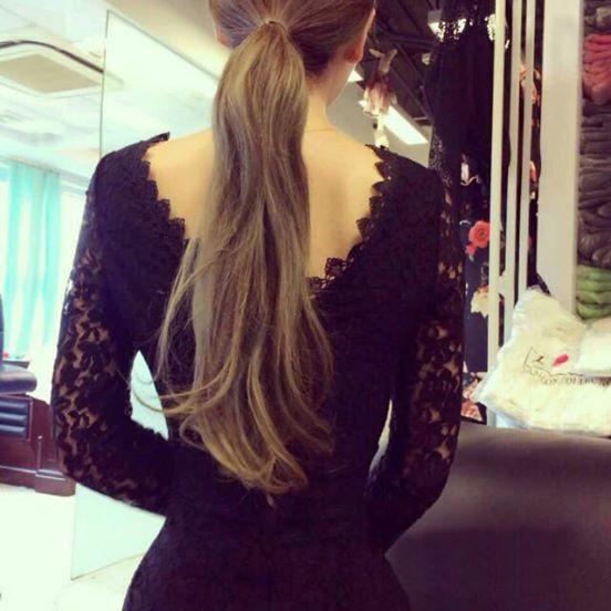 Đầm Dài Đi Tiệc LABELLE Ren Ôm Đuôi Cá