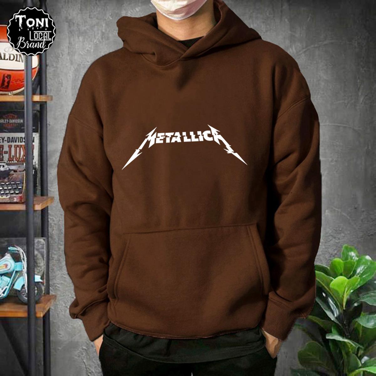 Áo Hoodie Local Brand Metalick Ullzang nỉ bông dày nam nữ Unisex