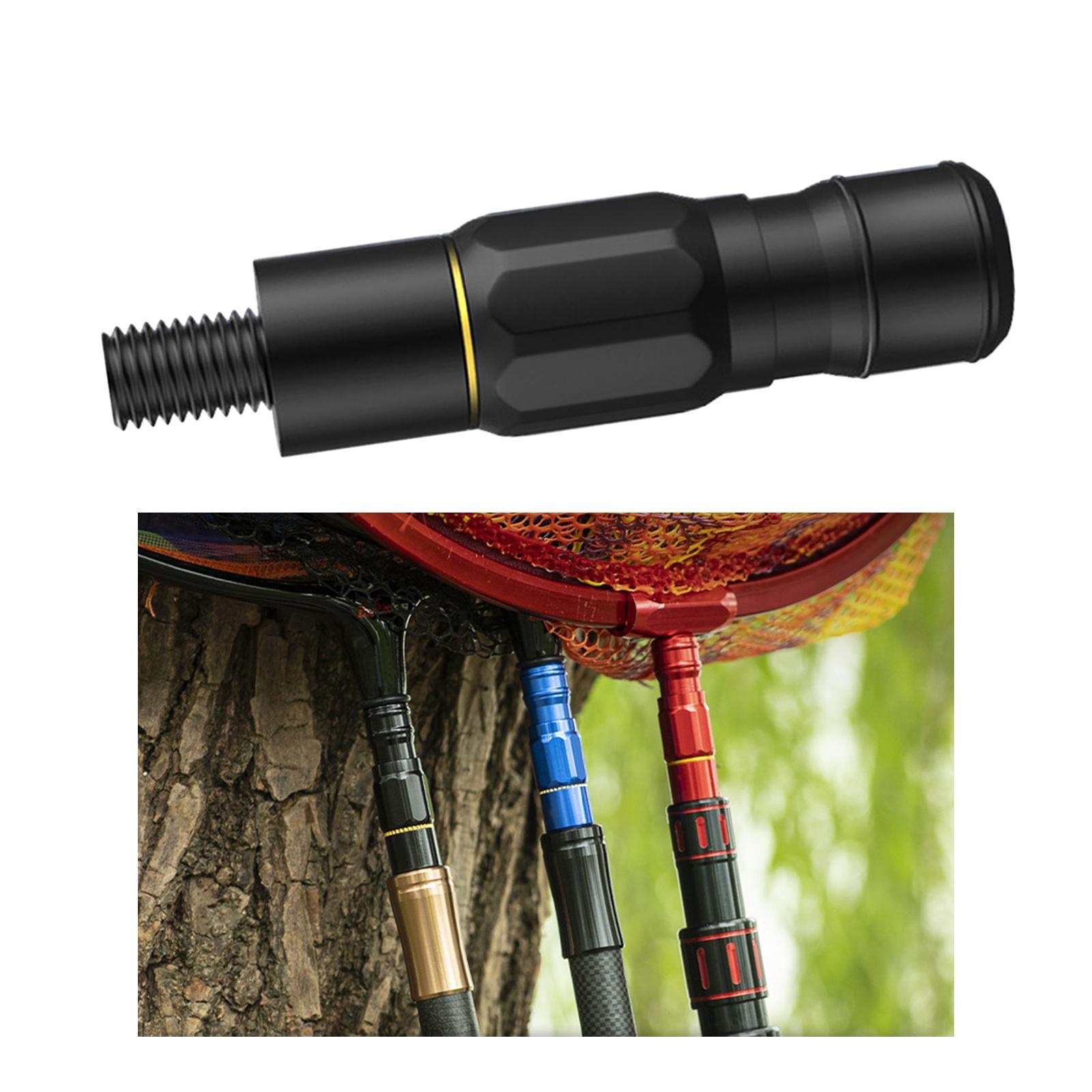 Connector, Rod Part Landing Net of Head Adapter Rod Connector for Saltwater