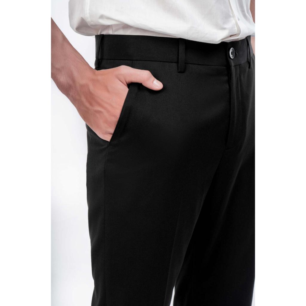 Quần Vải Nam Form Slim Crop vải mềm (2 màu) - 10F21PFO002CR1 | LASTORE MENSWEAR