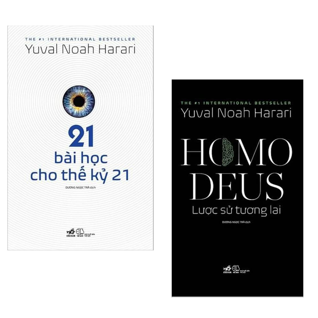 Sách Combo Homo DeusLược Sử Tương Lai + 21 Bài Học Cho Thế Kỷ 21