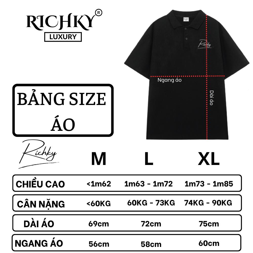 [Mã INBAU300 giảm 10% đơn 250K] Áo Polo Local Brand Unisex Richky Po