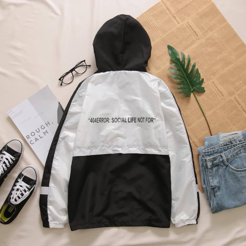 ÁO KHOÁC DÙ NAM NỮ FORM RỘNG SIÊU HOT