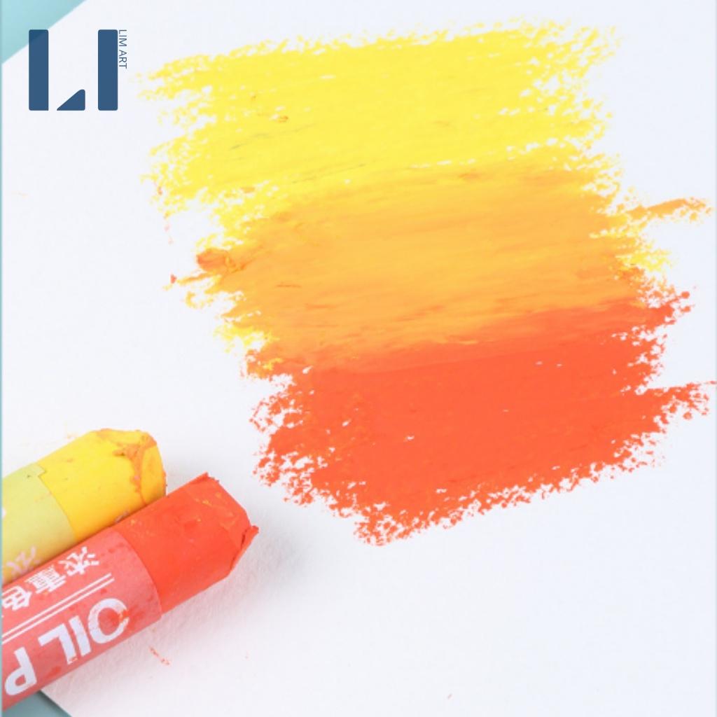 Màu sáp dầu Giorgione 12/24 màu soft oil pastels vẽ tranh chuyên nghiệp