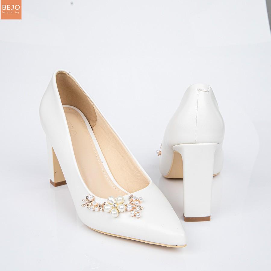 GIÀY CƯỚI BEJO HOA MAI H80G - WEDDING SHOES