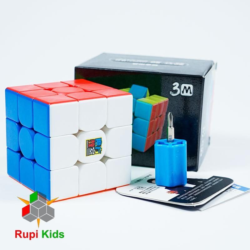 Rubik 3x3 Nam Châm Meilong 3 - Không viền - Stickerless