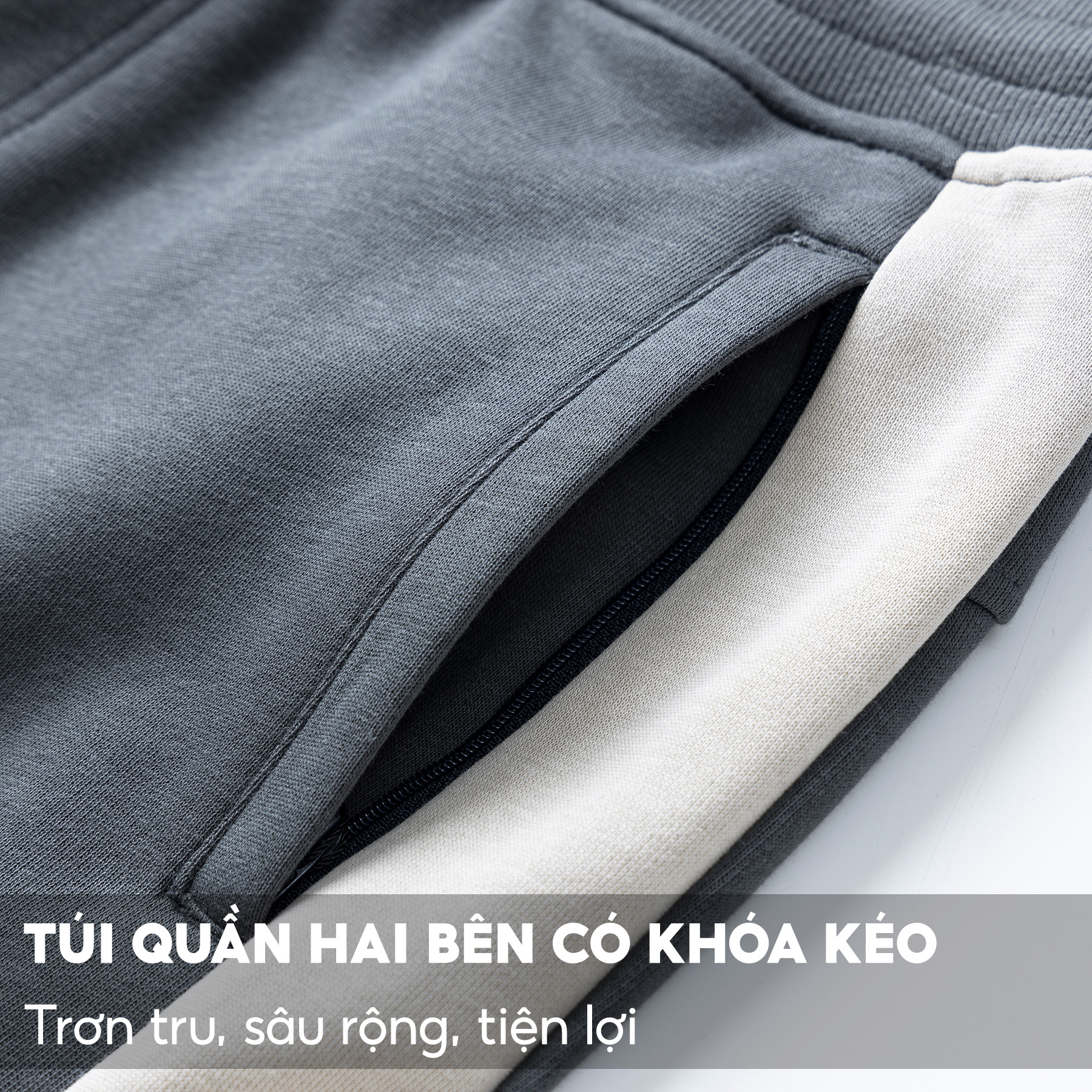 Bộ Quần Áo Nỉ Nam 5S FASHION, Chất Cotton Mềm Mịn, Dày Dặn, Thiết Kế Can Phối Trẻ Trung, Năng Động (BNI23005)